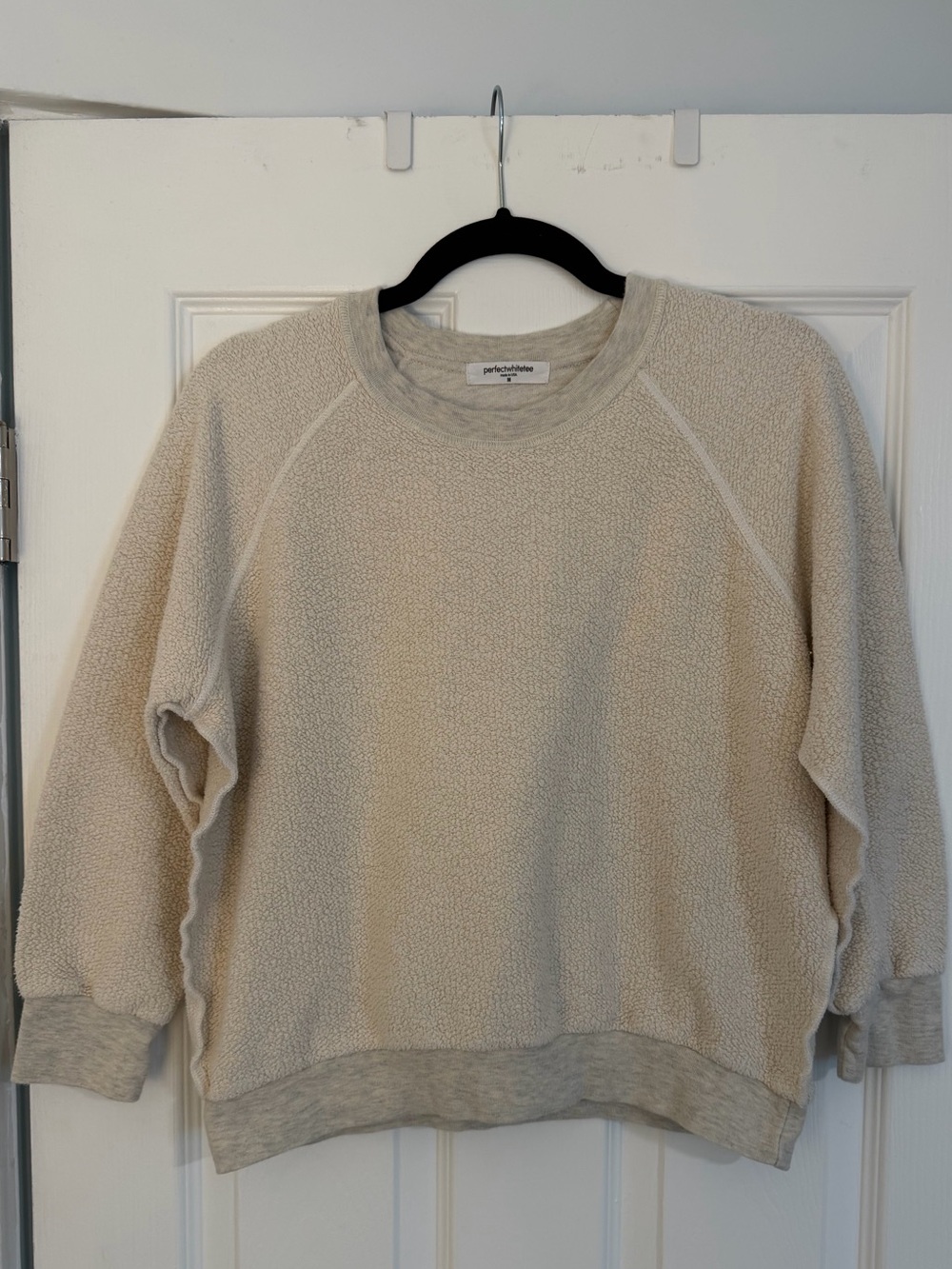 perfectwhitetee Ziggy Reverse Fleece Crewneck sweatshirt